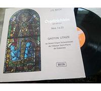 Bach - Orgelbüchlein - BWV 599 à 644 Nos 1 à 23 - volume 1 - disque vinyle 33 tours - Gaston Litaize au grand orgue Schwenkedel de l'Abbaye Saint-Pierre de Solesme