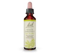 Bach Original Flower Remedies White Chestnut - Calm The Mind - Natural Homeopathic Flower Essence for Emotional Balance - Vegan Gluten Free Sugar F
