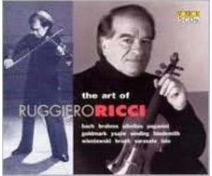BACH/PAGANINI/GOLDMARK/YSAYE/SINDING: ART OF RUGGIERO RICCI - CD