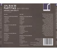 BACH - PARTITAS BWV 825-830 NEW CD