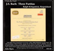 Bach: Partitas, Nos 3, 4 & 5