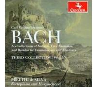 BACH/PREETHI DE SILVA: SIX COLLECTIONS OF SONS FREE FANTASIAS & RONDOS - CD