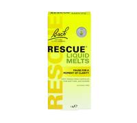 Bach Rescue Day Liquid Melts – Flower Essences, Alcohol-Free – 28 Fast-Dissolving Capsules