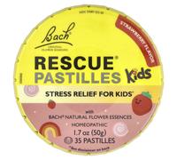 Bach, Rescue Pastilles Kids, Stress Relief, Strawberry, 35 Pastilles, 1.7 oz (50 g)