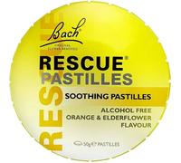 Bach Rescue Pastilles Orange & Elderflower 50g