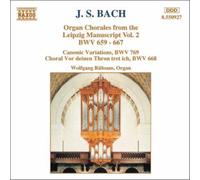 BACH/RUBSAM: ORGAN CHORALES FROM THE LEIPZIG MANUSCRIPT 2 - CD