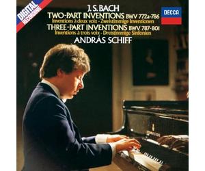 Bach / Schiff, Andras - J.S. Bach: 2 & 3 Part Inventions, 4 Duets, Chromatic Fantasy & Fugue - UHQCD
