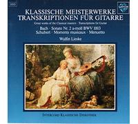 Bach / Schubert - TRANSCRIPTIONS FOR GUITAR
