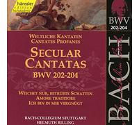 Bach: Secular Cantatas, BWV 202-204 (Edition Bachakademie Vol 62) /Rilling
