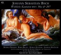 Bach: Secular Cantatas (Weltliche Kantaten) BWV 30a & 207 /Caf?? Zimmermann ?¡¤ Leonhardt by Leonhardt (2008-01-08)