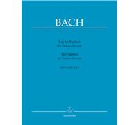 Bach: Six Suites for Violoncello solo BWV 1007-1012 (Cello) Sheet Music