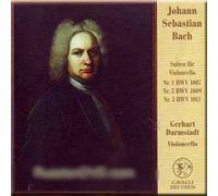 Bach - Six suites for violoncello solo I (suites 1,3,5) - Gerhart Darmstadt