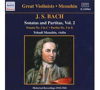 Bach Sonatas and Partitas, Vol. 2