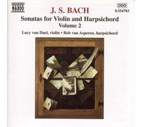 BACH: SONATAS FOR VIOLIN & HARPSICHORD, VOL. 2 NEW CD