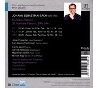BACH: ST. MATTHEW PASSION NEW CD