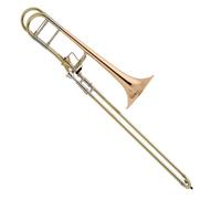 Bach Stradivarius 42AFG Bb/F Tenor Trombone Gold Brass Bell