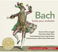 Bach : Suites pour orchestre. Huggett, Fasolis, Goodman, Frisch, Valetti.