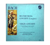 Bach - Susanne Lautenbacher, Dieter Vorholz, Mainz Chamber Orchestra, Günter Kehr - Brandenburg Concertos (Complete) & Violin Concerti [Vinyl record] [3 LP Box-Set]