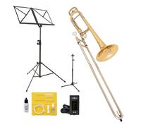 Bach TB503B Student Bb/F Trombone Package Large Bore