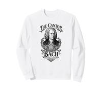 Bach The Cantor Baroque Portrait Pipe Organ Classical Music Sweatshirt