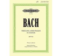 Bach: Toccata and Fugue in D Minor (Piano Solo) (EP7109): Sheet (Edition Peters)