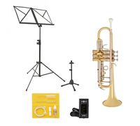 Bach TR501 Trumpet Package Clear Lacquer