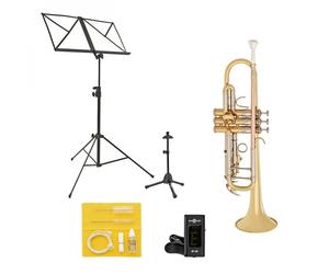 Bach TR501 Trumpet Package Clear Lacquer