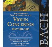 Bach: Violin Concertos, BWV 1041-1043 (Edition Bachakademie Vol 125) /Poppen · Faust · Rilling