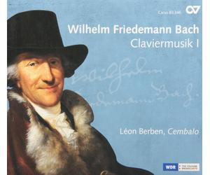 BACH WILHELM FRIEDMANN BACH Claviermusik 1 (CD) (US IMPORT)