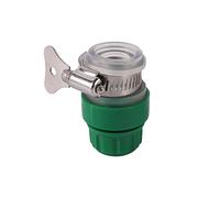 Bachangz-Fitting 1/2 Hose to 16mm Round Tap Connectors Garden Tap Water Faucet Quick Connector 16mm Hose Fittings 1Pc, Garden Irrigation Pipe(Type 1)