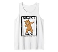 Bachata Bodyroll Bärchi Teddy Bear Design Social Dance Tank Top