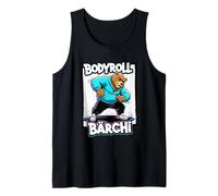 Bachata Bodyroll Bärchi Teddy Bear Design Social Dance Tank Top