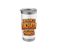 Bachata Dance Salsa Cumbia Merengue Latin Dancing Stainless Steel Insulated Tumbler