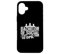 Bachelor of Social Work Social Support Case for iPhone 16 Plus