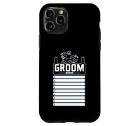 Bachelor Party with Checklist Groom Mission Humorous Case for iPhone 11 Pro