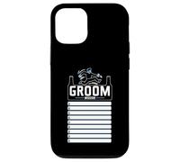 Bachelor Party with Checklist Groom Mission Humorous Case for iPhone 12/12 Pro