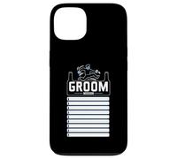 Bachelor Party with Checklist Groom Mission Humorous Case for iPhone 13