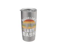 Bachelor´s Last Bash Vintage Groomsquad Groom Squad Bride Stainless Steel Insulated Tumbler