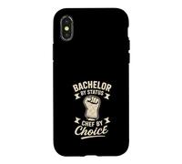 Bachelor Who Cooks Well Home Chef Solo Cook Kitchen Skills Case for iPhone X/XS