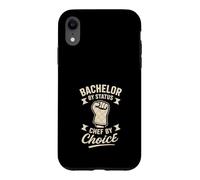 Bachelor Who Cooks Well Home Chef Solo Cook Kitchen Skills Case for iPhone XR