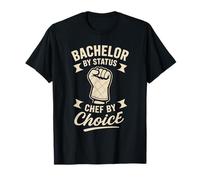 Bachelor Who Cooks Well Home Chef Solo Cook Kitchen Skills T-Shirt