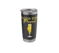 Bachelorette Party Blood Type Prosecco Stainless Steel Insulated Tumbler