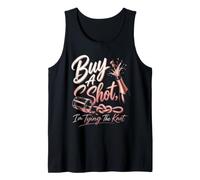 Bachelorette Party Buy Me A Shot Tying The Knot Gift Tank Top