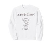 Bachelorette Party, Engagement. A Tini Bit Engaged Sweatshirt