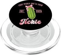 Bachelorette Pickle She'll Tickle Funny Bride Bridal Party PopSockets PopGrip for MagSafe