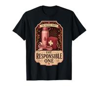 Bachelorette The Bridal Party Responsible One Womens T-Shirt