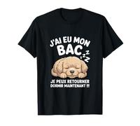 Bachelor's Degree Congratulations Surprise Success BAC Dog Sleeps T-Shirt