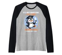 Bachelor's Degree NOT Bragging IF It's True Funny Bachelors Raglan Baseball Tee