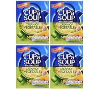 Bachelors Instant Cup A Soup Cream of Vegetable Flavour 4 Boxes