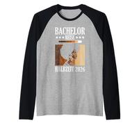 Bachelor's Journey Halfway There 2026 Funny Bachelor's Raglan Baseball Tee